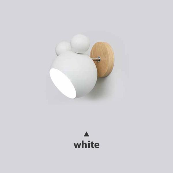 Modern Bedroom Stairs Led Light Mickey Mouse E27 Bulb Wall Lamp (WH-OR-13）
