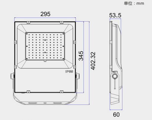 120LPW Industrial LED Flood Lights SMD LED Flood Light With 5 Years Warranty