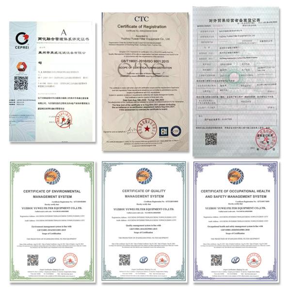 Пресса фильтра шуги обработки сточных вод прессы фильтра Yuwei промышленная в нефтедобывающей промышленности и газе