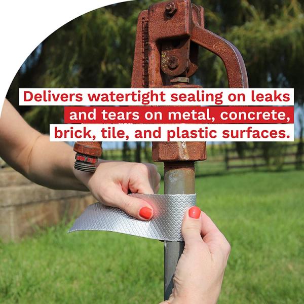 Самоклеящаяся бутиловая резиновая водонепроницаемая лента с традиционным дизайном и толщиной 1,2 мм