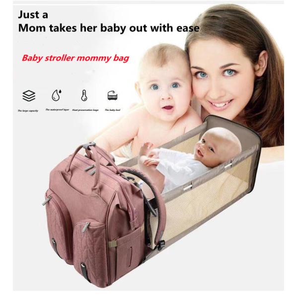 Outdoor Activity Nursing Mother Travel Bag With USB OEM ODM