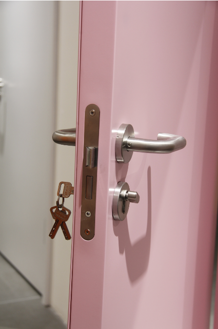 Fire Proof Steel Hospital Ward Doors Cleanroom Medical Invisible Hinge Door