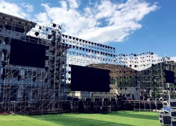 HD IP45 Rental LED Displays 250x250mm P4 Outdoor LED Display