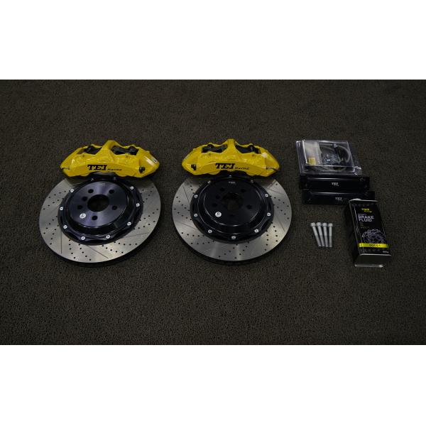 BMW F10 F11 F07 F18 S60 6 поршневый кованый калибр тормозный комплект 20 дюймов Переднее колесо