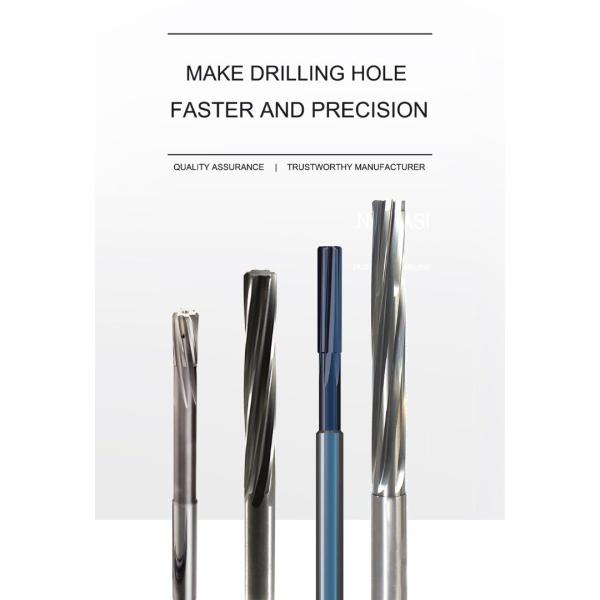 Wxsoon High Precision Straight Flutes Solid Carbide Reamers for Steel