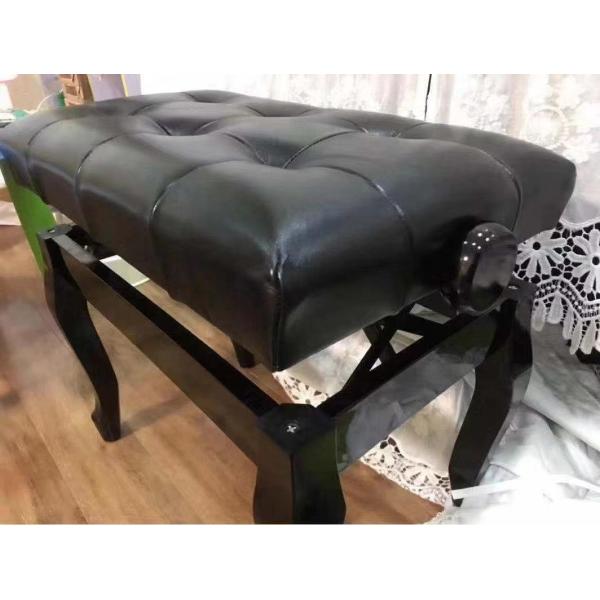 Manufacturers wholesale hardwood thickened plane piano stool comfortable breathable single piano bench double electronic