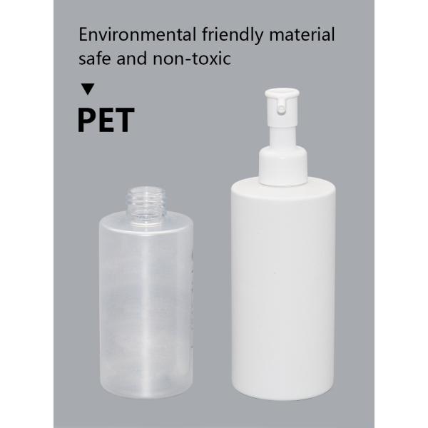 200ml 300ml Pump Sprayer Bottle Pet Flat Shoulder