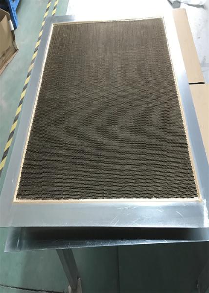 a ventilação 12.5mm de aço do favo de mel de 600mm almofada o tubo de bronze do medidor de ondas da placa da ventilação