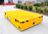 plataforma movente do assoalho elétrico Trackless do carro de transferência 25t para o recipiente
