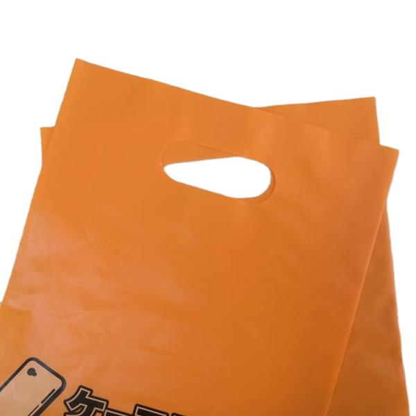 Ударная ручка Торговая сумка из LDPE Экологически чистые продукты питания