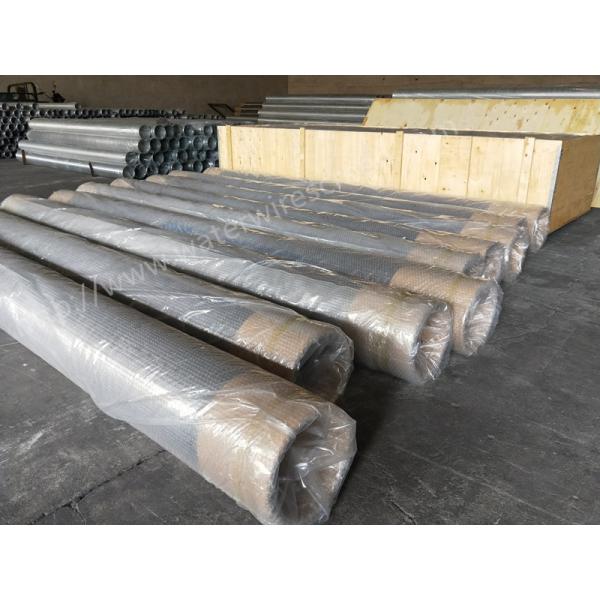 China Vee Shaped Wire Wrapped Screen For Municipal Water Supply System