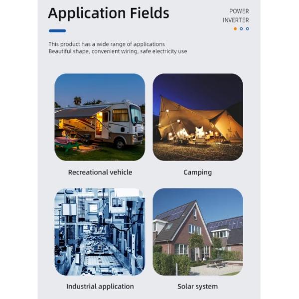 Inversores de baterías de 2300W para vehículos de transporte y intercambio