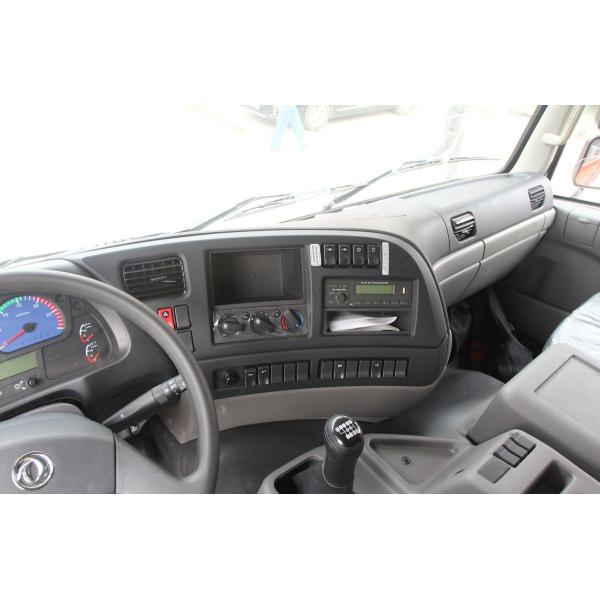 Flat Head Double Axle Dumper 12 Wheel 350hp 8X4 Hydraulic Lift Heavy Duty Dump Truck