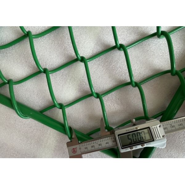 50mm hole size Green PVC Coated Helideck Safety Mesh For Heliport use