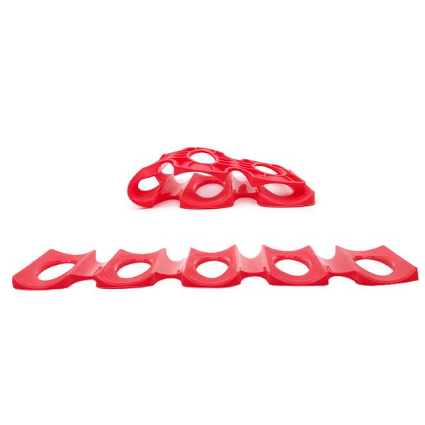 Easy Stack Storage Silicone Bottle Holder , Silicone Wine Rack For Kitchen Cabinet