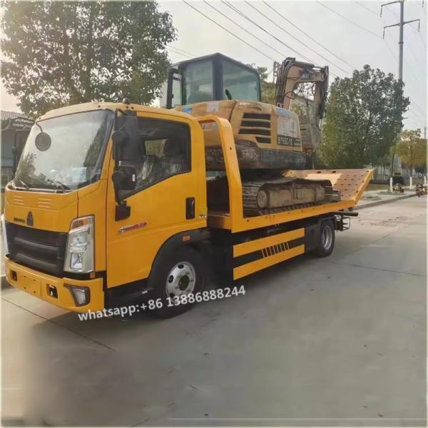 Sinotruk HOWO 5 Tons Road Wrecker Truck Obstacle Tow Tractor Manual Transmission