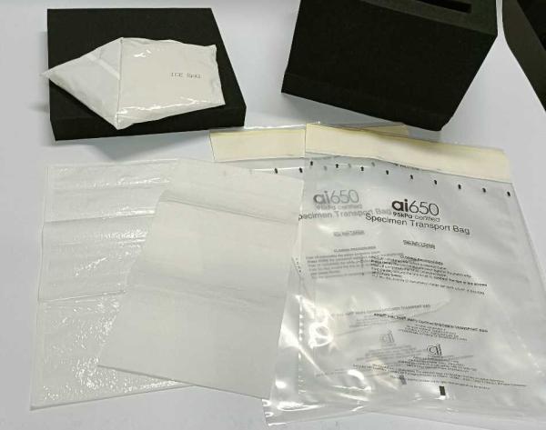 Bolsa para amostras de transporte médico de risco biológico 95kpa Ai650 Professional