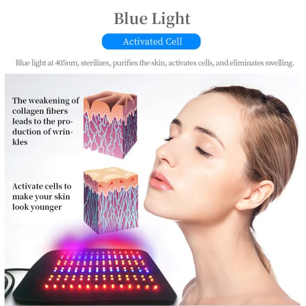 Терапия красного света машины терапией домашней пользы фотодинамическая прокладывает напряжение тока деятельности 12в