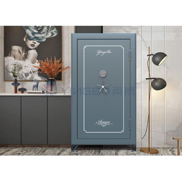 Steel Fireproof Lock Heavy Gun Safe Box Anti Theft Dark blue & OEM YB/GS-180