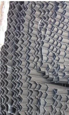 Black PVC / PP Lamella Tube Settler For Industrial Wastewater Treatment