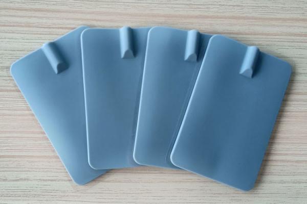 Production Plant Supply 7x11cm tens ems self-adhesive cmconductive Silicone rubber electrode
