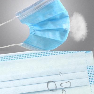 Máscara de respiração descartável da prevenção de Conoravirus, máscaras descartáveis do hospital