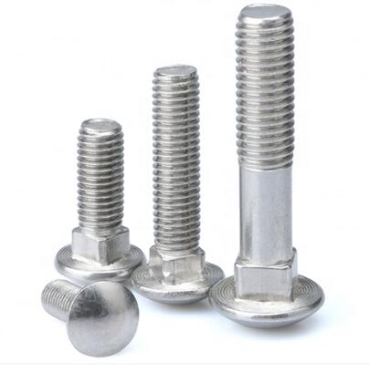 Carbon Steel Blackening Brass Cup Head Nib Bolts M8m16 DIN 607 Zinc Plate Surface