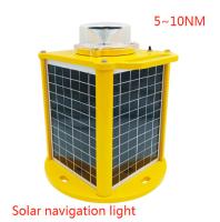 o painel 24W solar pôs Marine Lantern Light For Buoy
