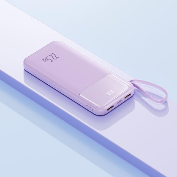 Fast Charging Power Bank 20000mAh with Cable and Real Capacity 10000mAh