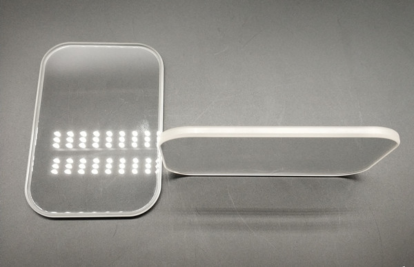 10mm Thicness Sapphire Optical Window , Synthetic Sapphire Window With Chamfering Edge