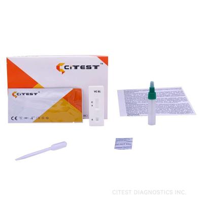 Teste rápido dos cholerae O1/O139 do Vibrio (fezes) com CE