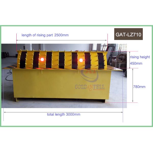 Блокатор дороги аэропорта гидравлический длина в 3 метра блокатор дороги безопасностью 220 вольт