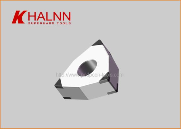 ISO9001 High Efficiency Pcbn Cutting Tools , Cubic Boron Nitride Inserts