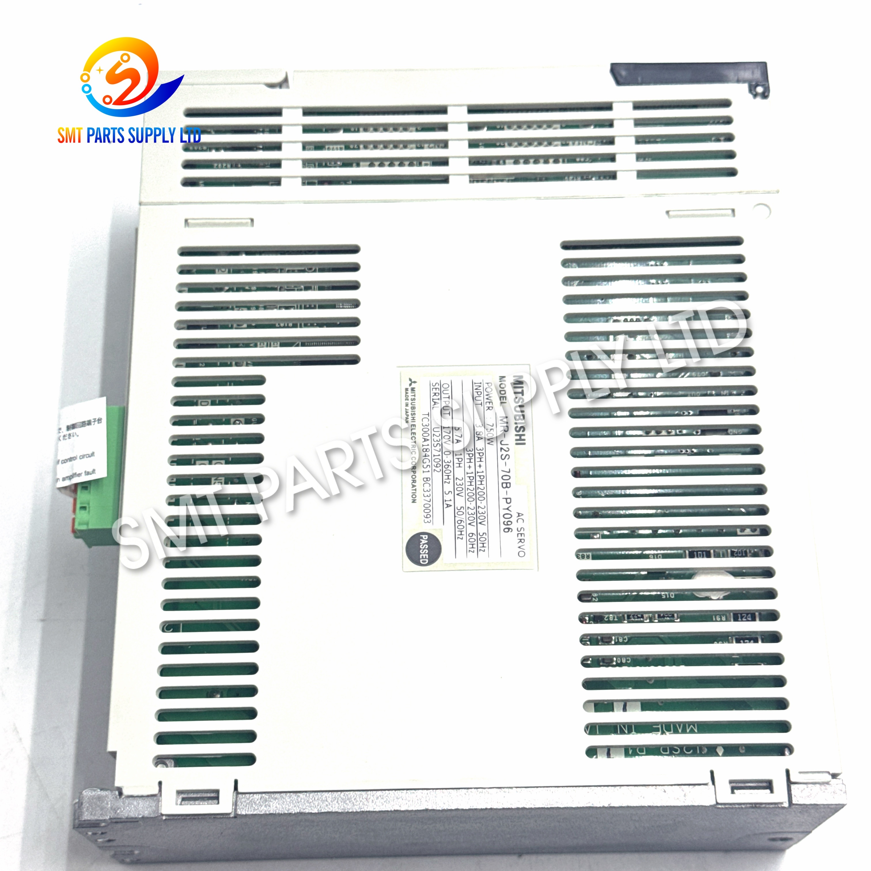 JUKI 40026790 FX-1R YB Servo Driver MR-J2S-70B-PY096