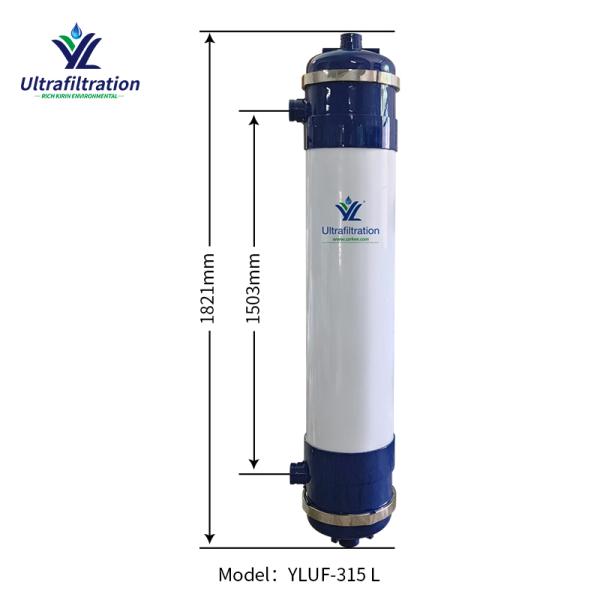 YLUF-315L Ultrafiltration Systems with PVDF UF Membrane PVC Manufacturer's 1