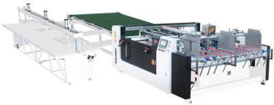 1650x1060mm Semi Automatic Folder Gluer Machine Corrugated Carton Box
