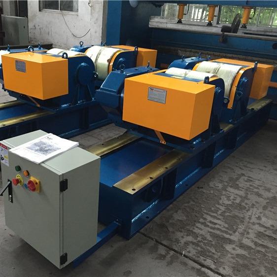 80000 Kg Bolt Adjusting Welding Tank Turning Rolls For Tank Pipe