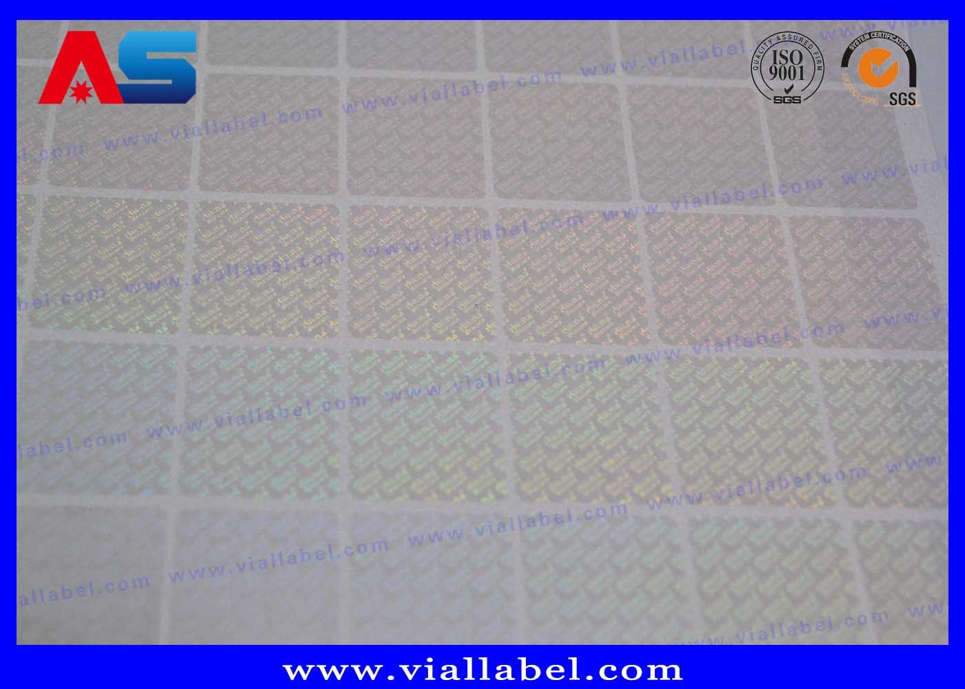 Custom Overlay Printing Transparent Hologram Sticker hot stamp hologram Прозрачный голограммный стикер