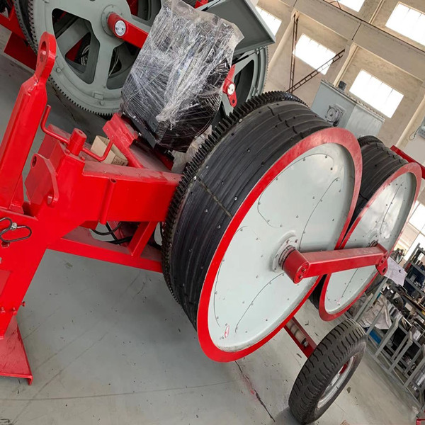 5 машина Tensioner кабеля провода проводника пазов 1x40KN 4T Relese гидравлическая