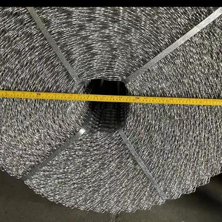 Ancho 190,5 MM malla de revestimiento de peso de hormigón / CWC Reo Mesh para petróleo y gas