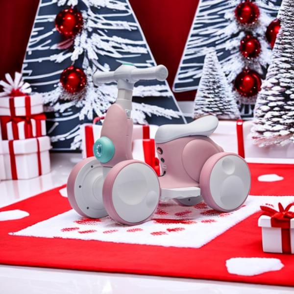 2023 Электрический балансовый автомобиль с функцией дистанционного управления и пластиковым колесом Биби свисток