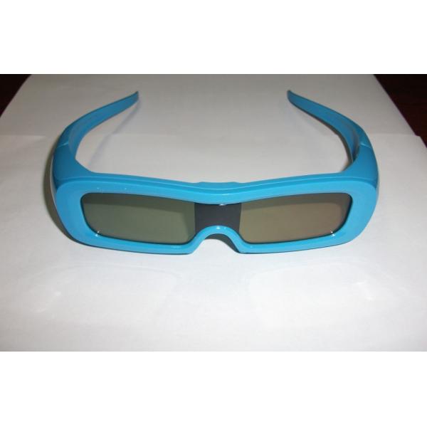 Battery Powered Universal Active Shutter 3D Glasses Compatibility Sharp