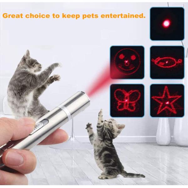 Laser Red LED Light Pointer Cat Toy Electronic Interactive Cat Toys Best Cat Treat Puzzles