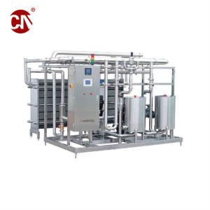 Máquina de esterilização de leite Uht Tubular para pasteurização de leite