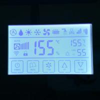 Segment Lcd Custom Design FSTN / TN Lcd Display , Zebra Connector Trans-missive Monochrome Lcd play for Water Meter