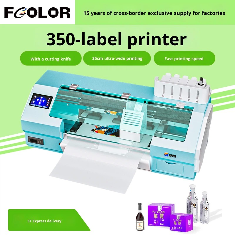 High Speed Digital Sticker logo A3+ Label Printer Machine CMYK LC LM Printing