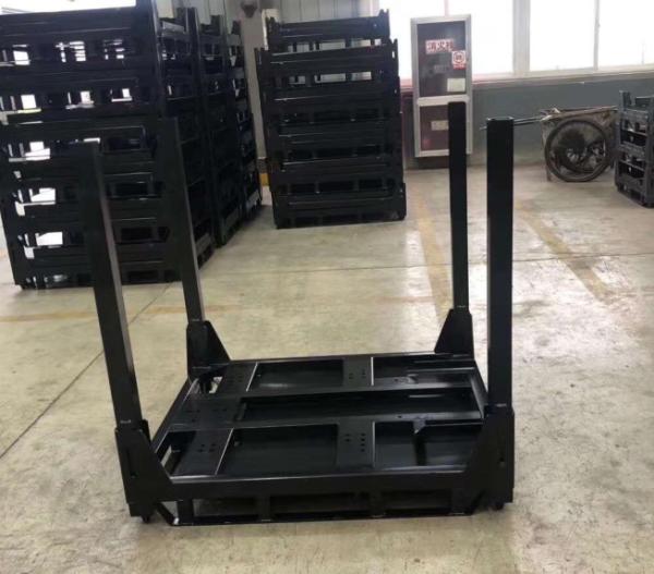 Repositório de Revestimento de Pó Metálico Empilhadeira Repositório de Repositórios de Pallets de Aço Ajustável