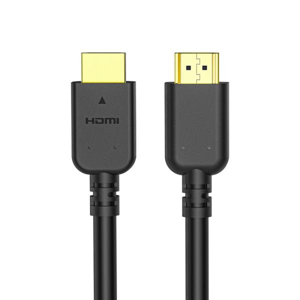Cabo preto de 8K HDMI 6 pés de alta velocidade dinâmica de 48Gbps HDR EARC ultra