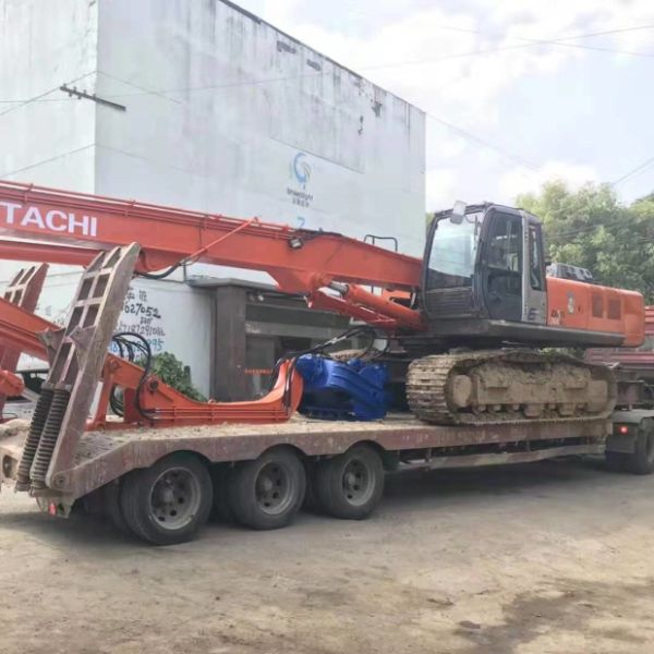 Hydraulic Pile Driving Equipment Pile Driver - Low Noise And 1-Set MOQ For Trial Orders