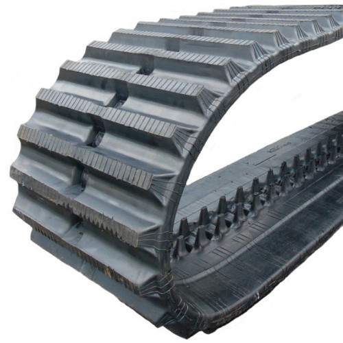 600x100x65 Size Dumper Rubber Tracks with High Tractive Force and Long Service Life for Hitachi CG35